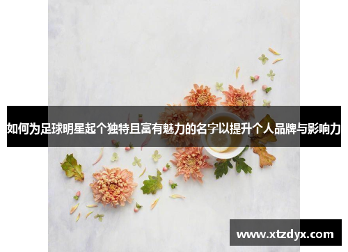如何为足球明星起个独特且富有魅力的名字以提升个人品牌与影响力