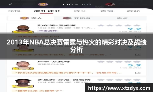 2013年NBA总决赛雷霆与热火的精彩对决及战绩分析