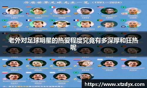 老外对足球明星的热爱程度究竟有多深厚和狂热呢